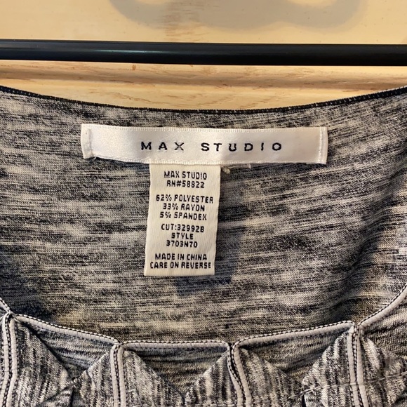 Max Studio Peplum Tank Top - Picture 4 of 6